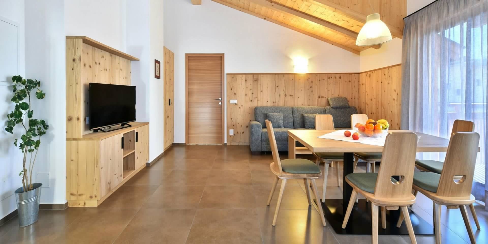 Wohnraum  Appartement Kastelruth